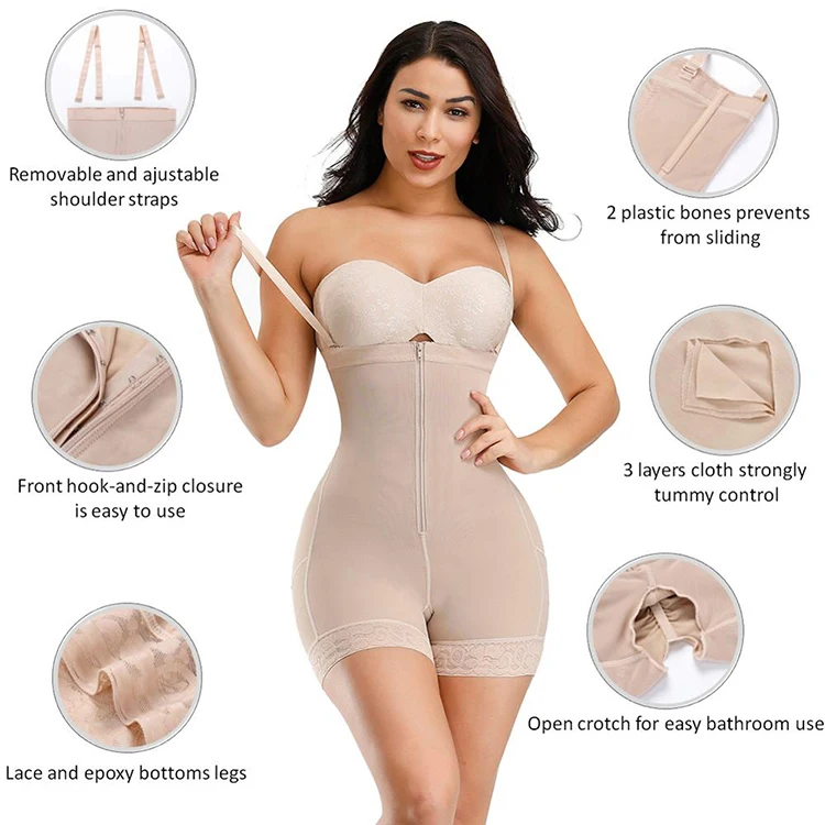 High Quality Lace High Waist Tummy Control Thigh Plasticity Butt Lifter Waist Trainers Body Shaper Slimmiming