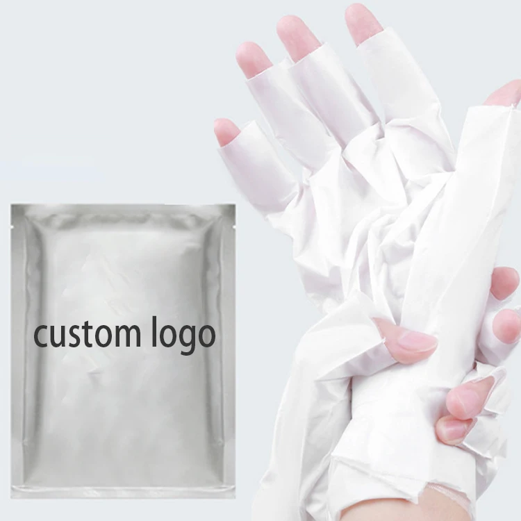 Косметическая косметическая маска для кожи рук и ног перчатки частная марка отшелушивающая против морщин упаковка пилинг проявитель