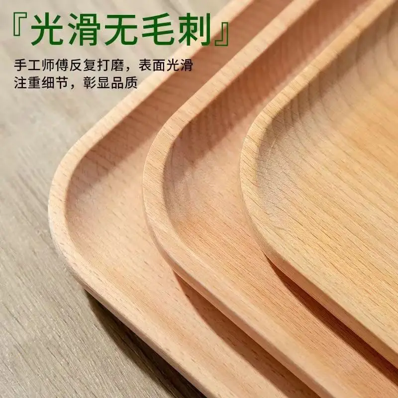 Japanese wooden tray rectangular bamboo tray made in China bamboo tray