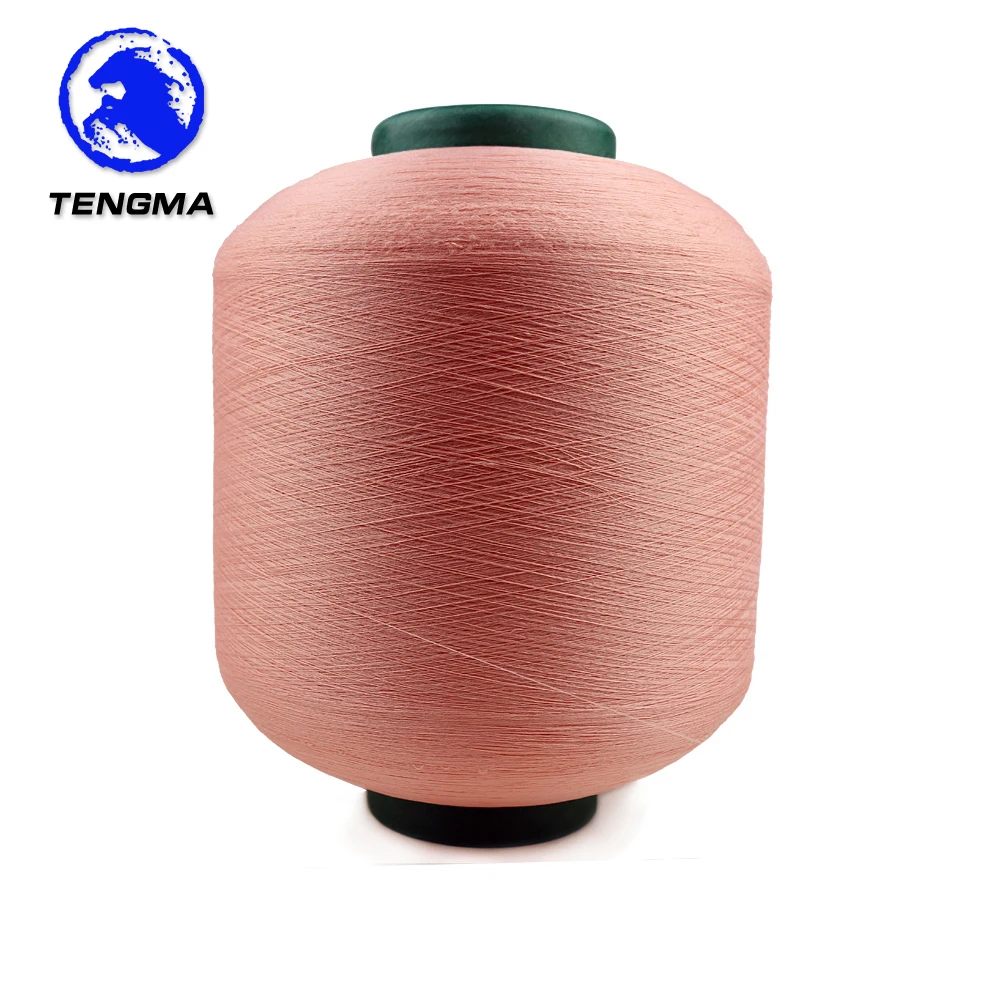 China wholesale customized different colors nylon spandex covered yarn for socks