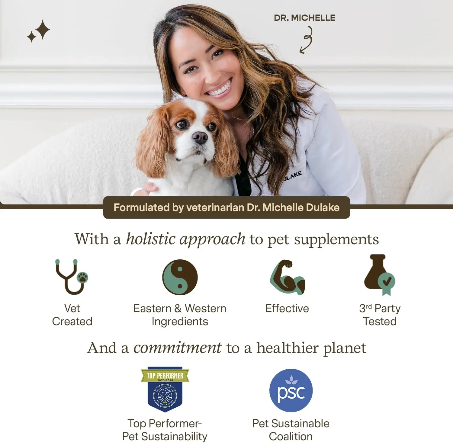 OEM ODM Custom Wholesale Factory Price Pets Turkey Tail Mushroom Supplement for Dogs & Cats Support Cognition & Immune System