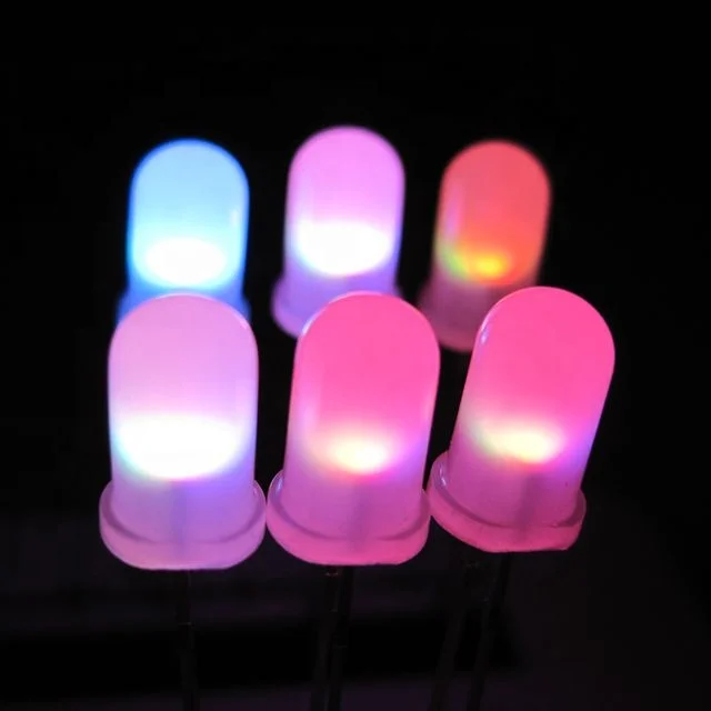 led diode 3v 5mm milky