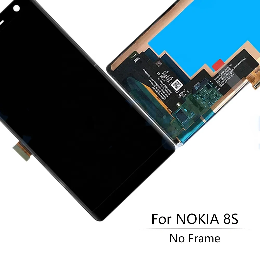 ЖК-дисплей 5 дюйма для NOKIA 8 Sirocco сенсорный экран с рамкой мертвыми