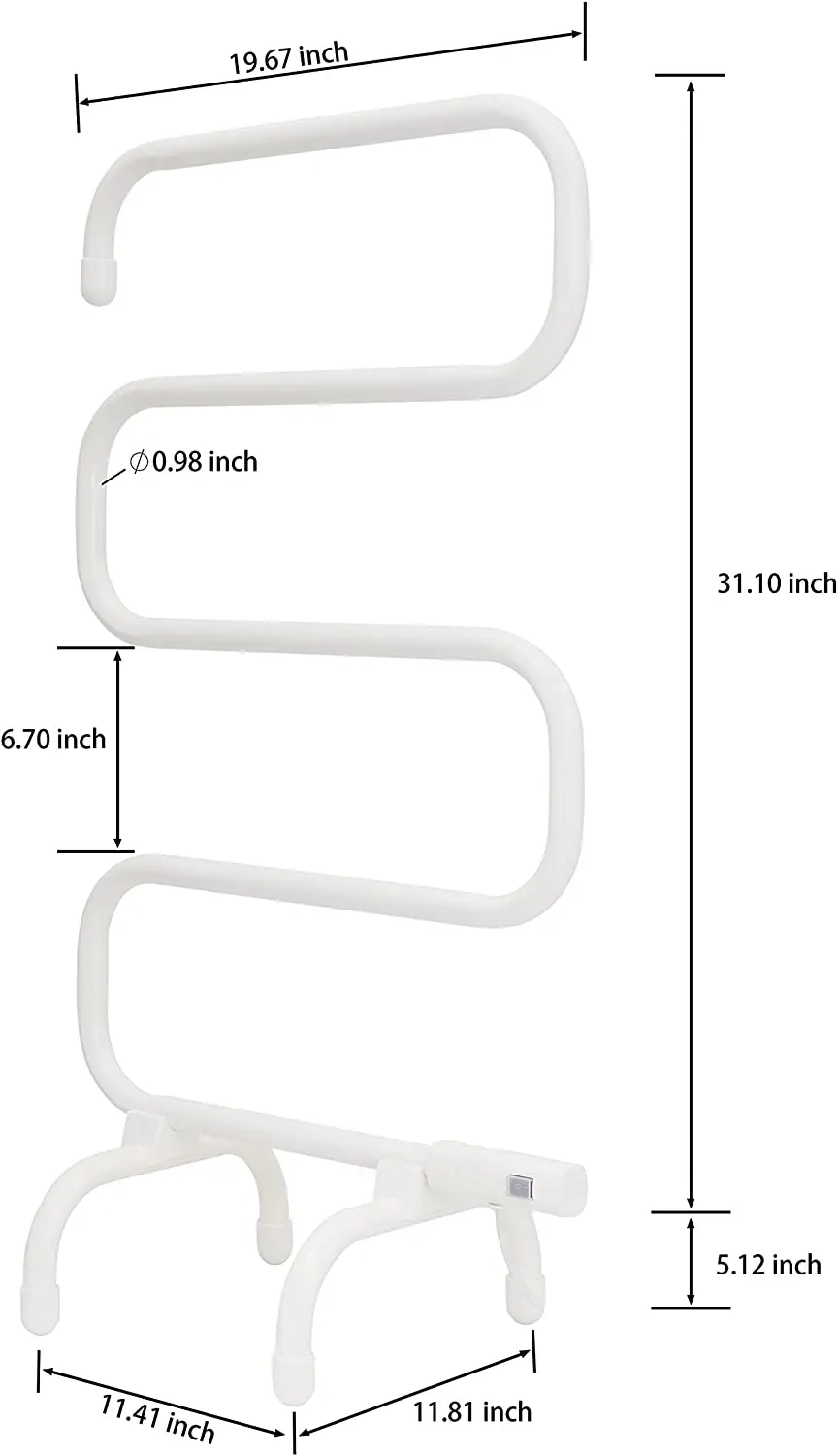 High Quality OEM Service Towel Warmer Electric Heated Electric Towel Rail Electric Towel Radiator