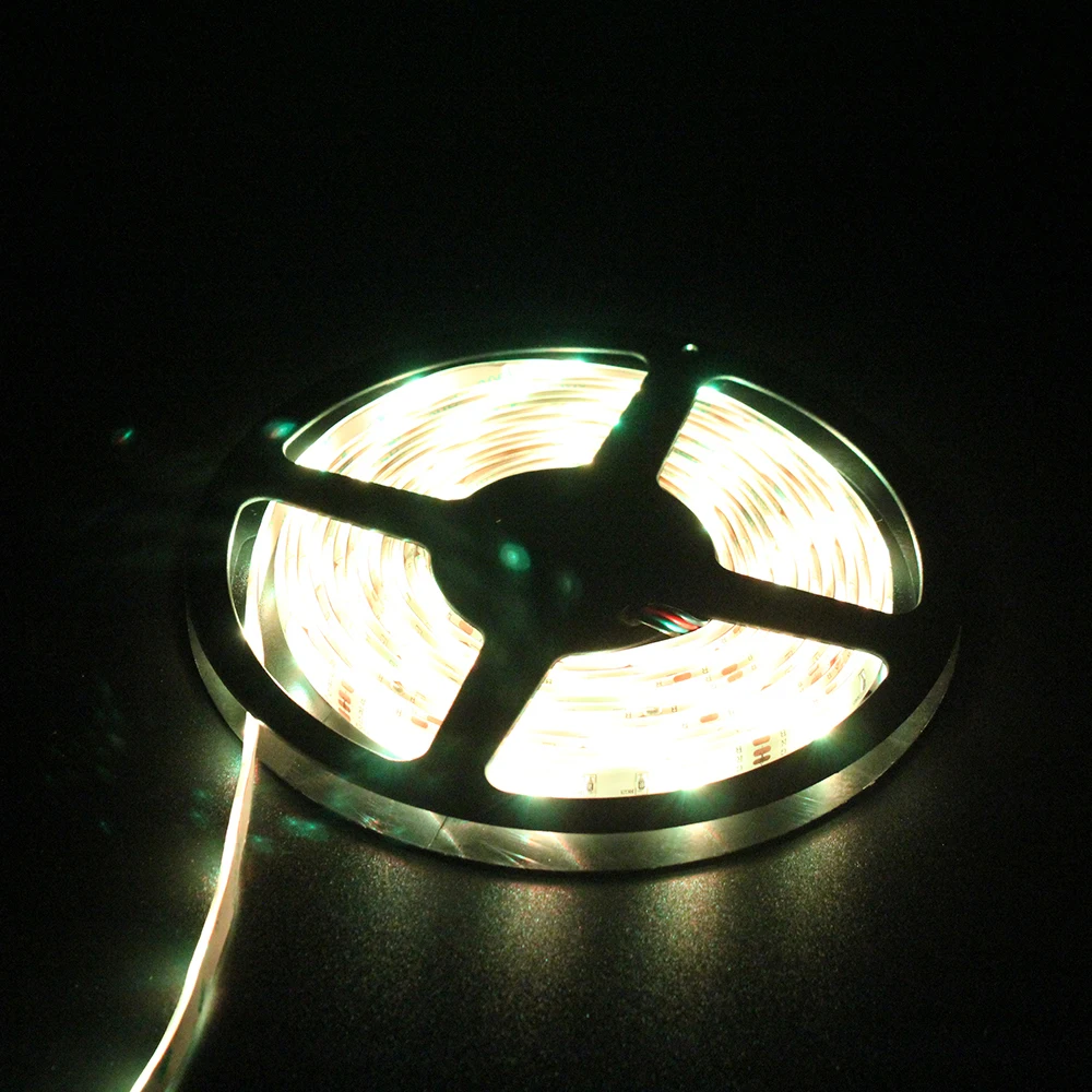 Dmx512 Strip Rgb Light 5M Waterproof Led 5054 5050 12V Flexible Tape 60 120Leds/M Brighter Than 5630 3528 Smd Fita Ribbon Lamp