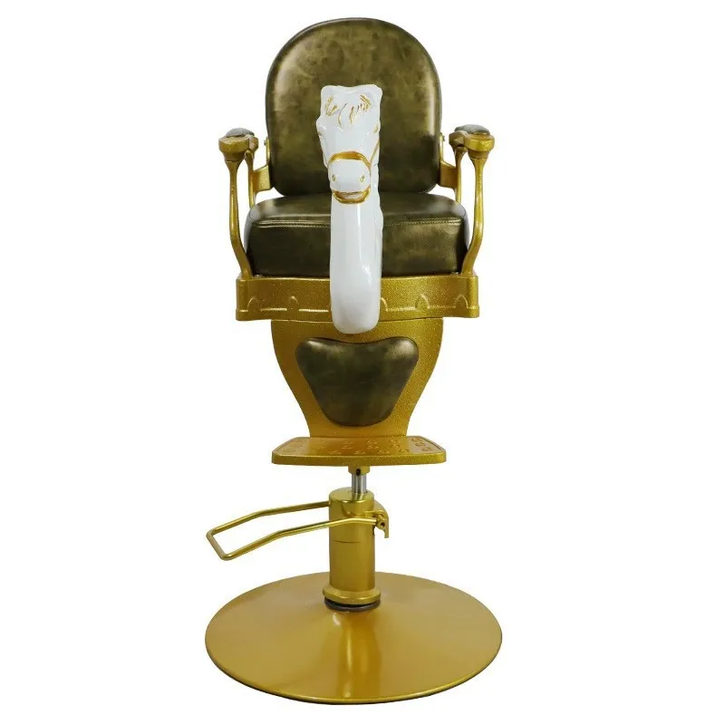 Kids Cartoon Children Comfortable Rotate Hydraulic Hair Cutting Beauty Salon Massage Hair Salon Chairs Barber Chair