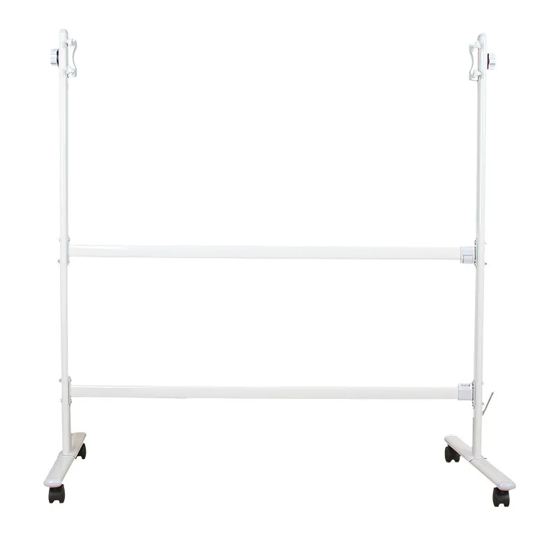 High Quality Mobile Whiteboard Stand With Wheels Adjustable Dry Erase White Board Stand