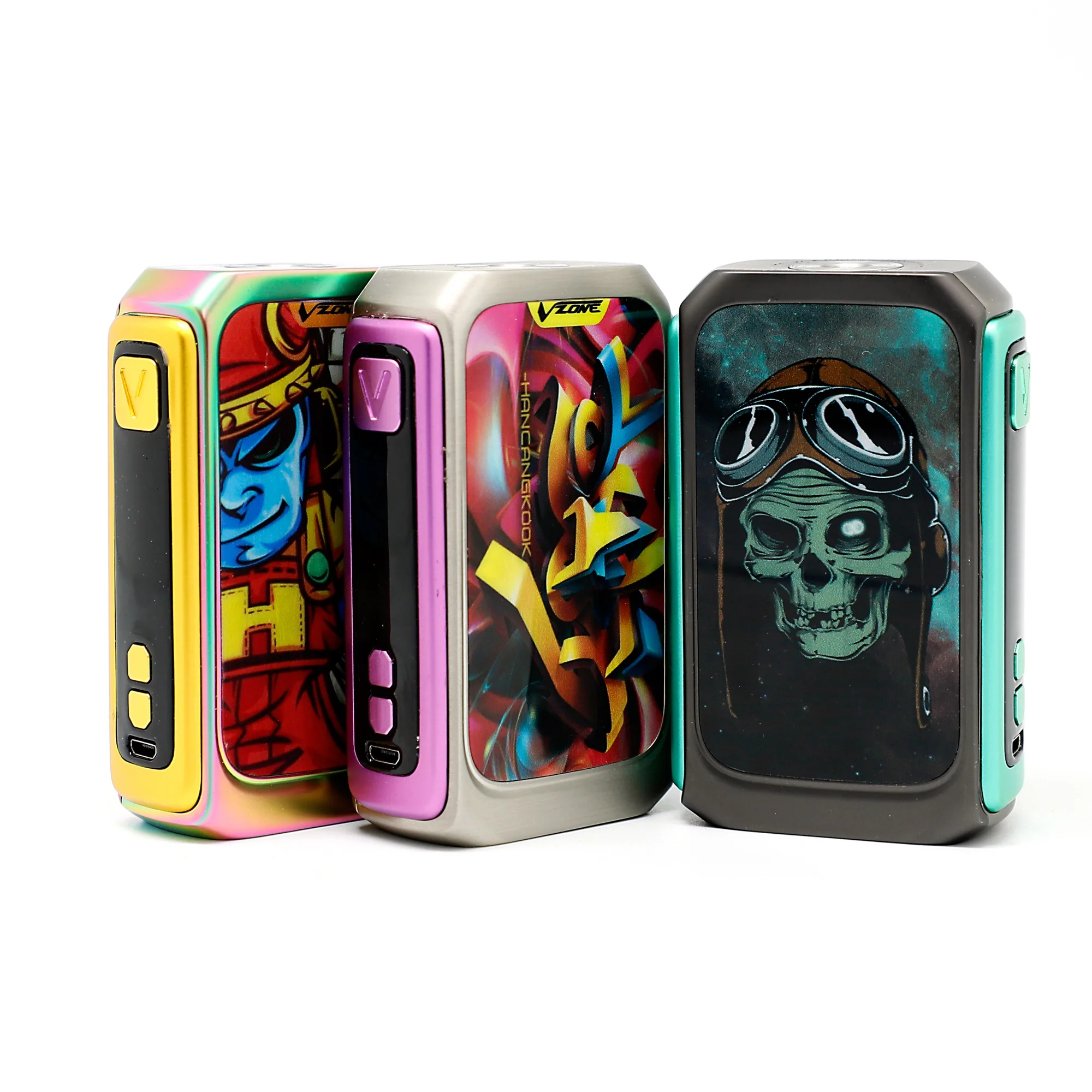 
Vzone Original e cigarette vape Vzone Graffiti 220W box Mod electronic cigarette price in saudi arabia 