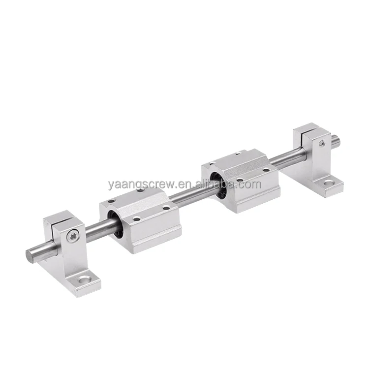 Custom High Quality SK Series Aluminum Linear Bearing Horizontal Support Element Shaft Fixing Seat