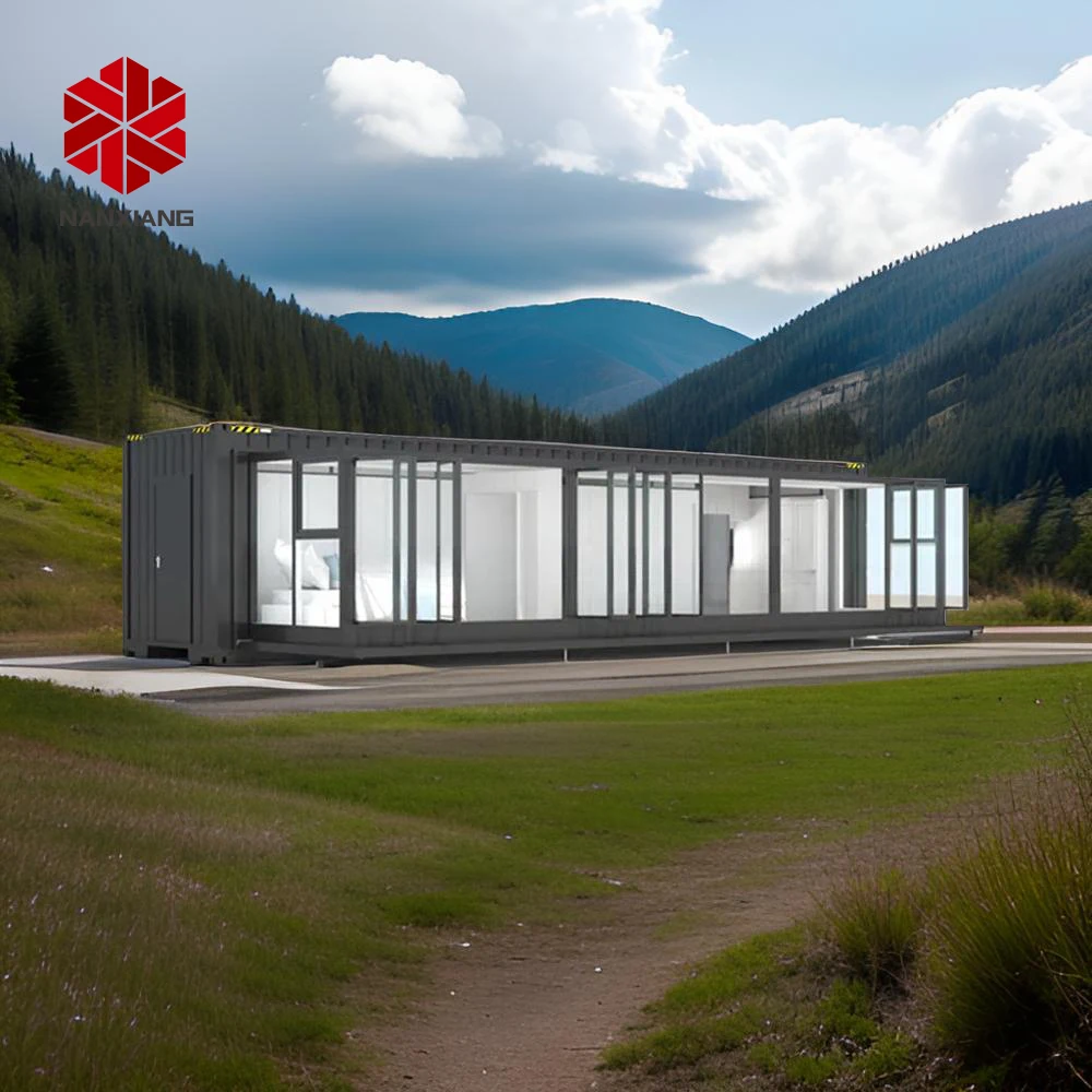Modern Prefab Tiny Homes Nanxiang Ready To Ship From China Manufacturer Of Expandable Container Houses With Cheap Price