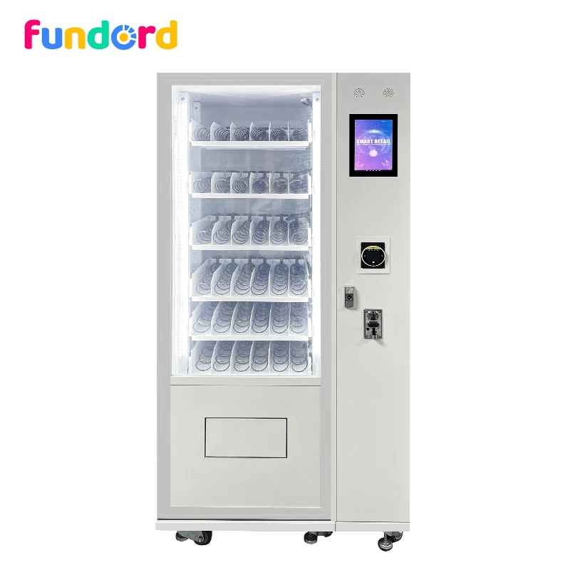 Fundord brands new small combo snack and drink vending machine