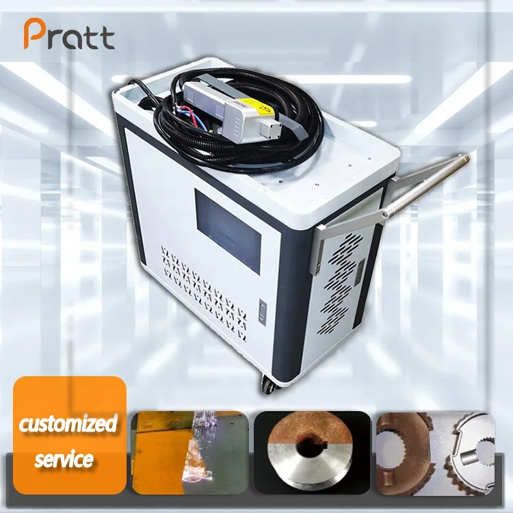 300W Portable Pulse Laser Cleaning Machine 200W High-Tech Laser Pulse Cleaning Machine for Metal