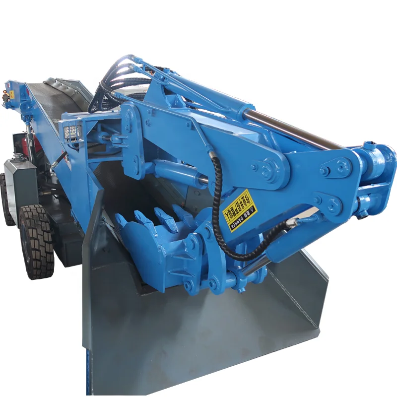 50m3/h underground   tunnel use hydraulic electric underground rock mucking loader