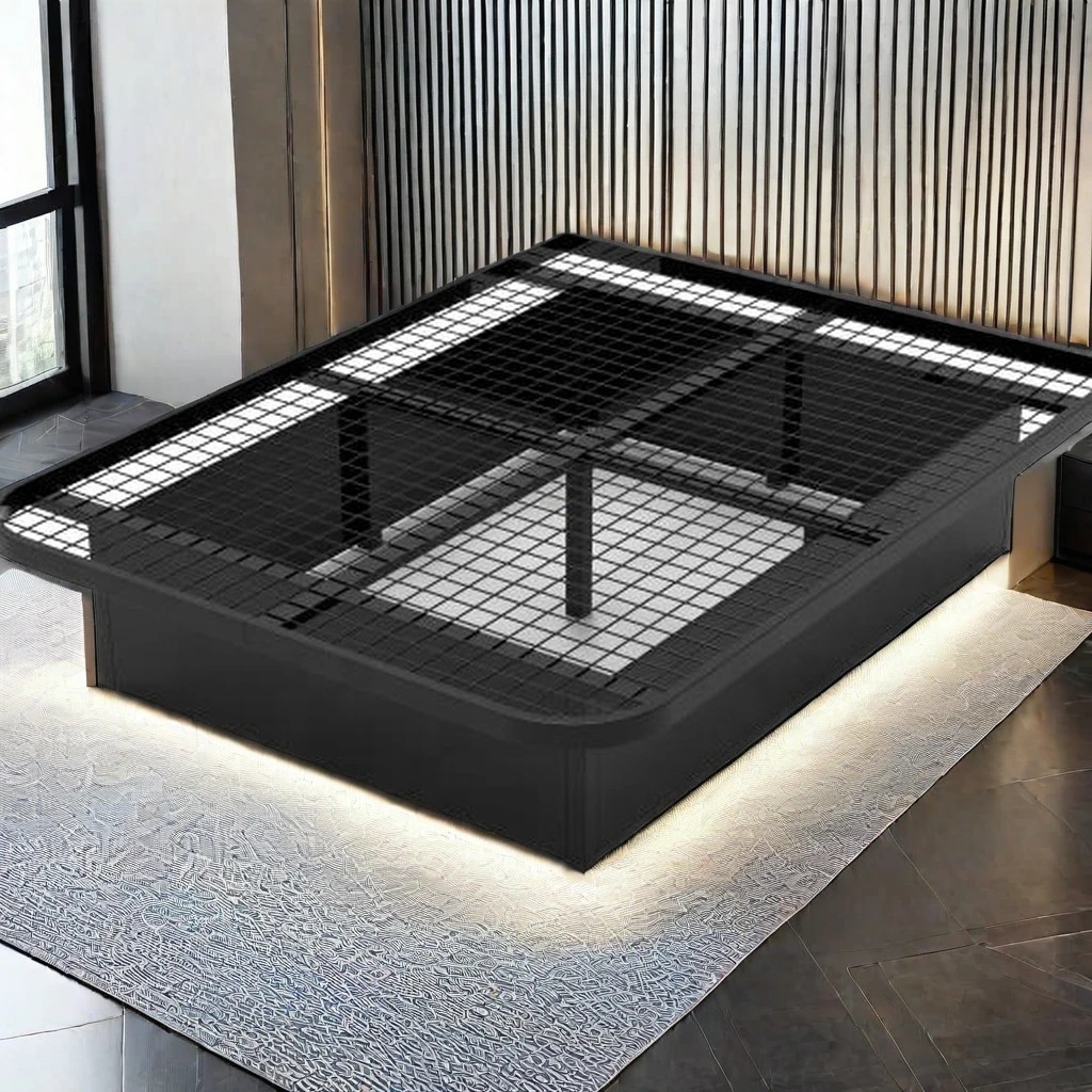 high quality hotel furniture king queen  size hotel beds single bed metal bed frame for hotel