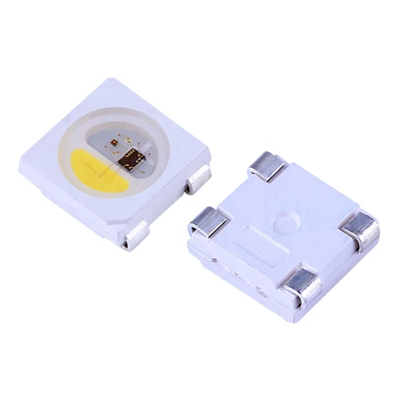 CHINA factory 4pin RGBW Digital Smart Light Diode SK6812 RGBW With IC built-in RGBW 5050 SMD Pixel RGBWW LED Chip components