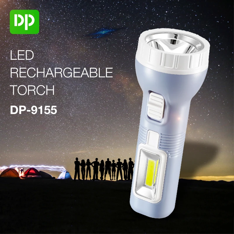 DP High Power Mini Torch Light Led Flashlight Long Range Powerful Hand Torch Light