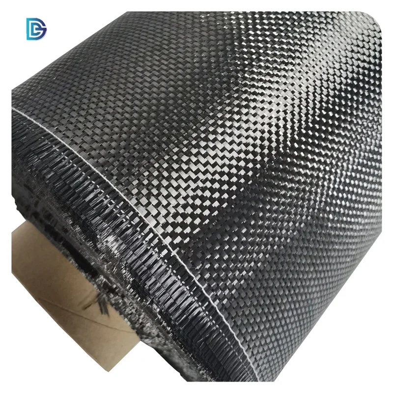 Different Size Thickness Plain Twill Weave 240gsm 240g Quality Roll 12k Cloth High Strength 3k Custom Made Carbon Fiber Fabric