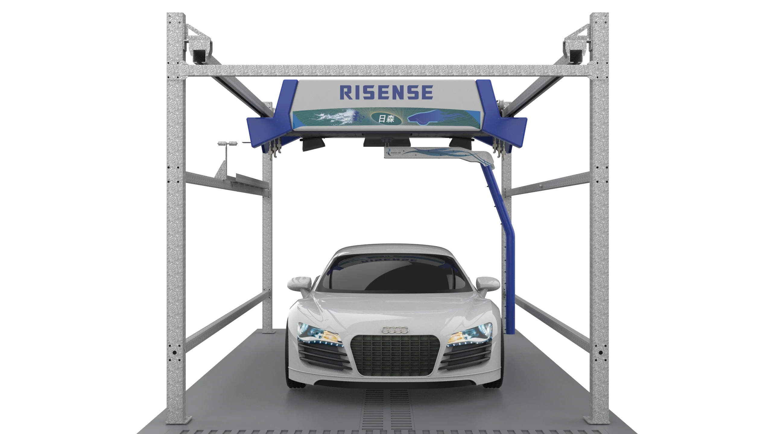 Risense non-contact brushless touch free full automatic heycar touchless car wash
