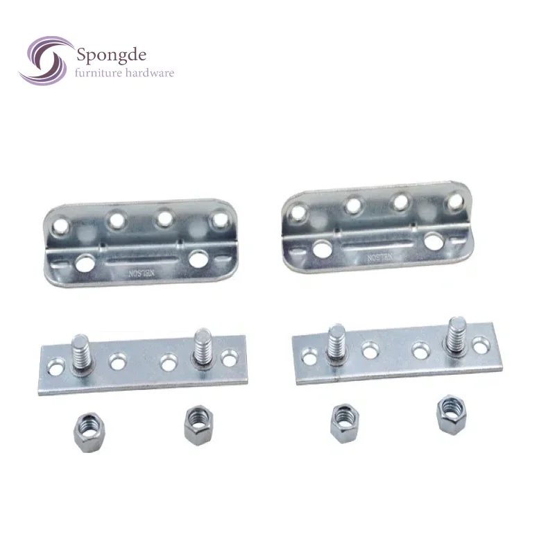 Furniture Hardware 110mm Great Strength Sofa Bed Connector Hinges Sectional Sofa Connector
