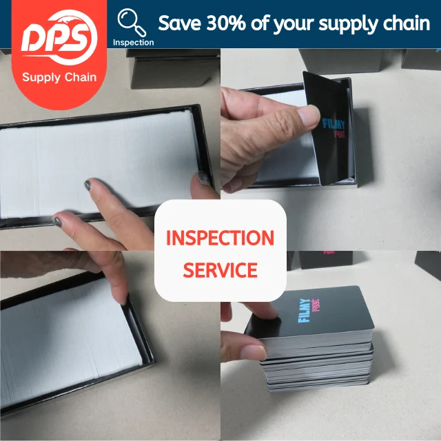Expert Inspection Services for Customized Cards in China to Ensure Print Quality and Durability
