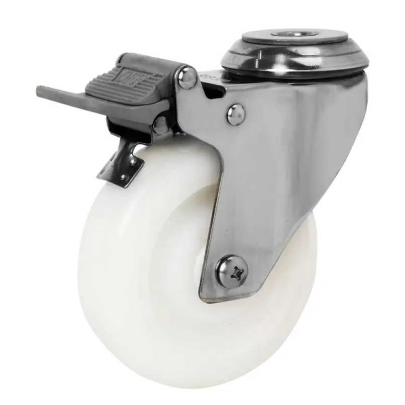 Custom Made Nylon Stainless Steel Wheel for Gaming Chair Legs