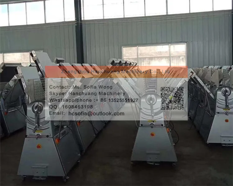Automatic Dough Sheeter Bakery for Industrial Home Use / Croissant Sale