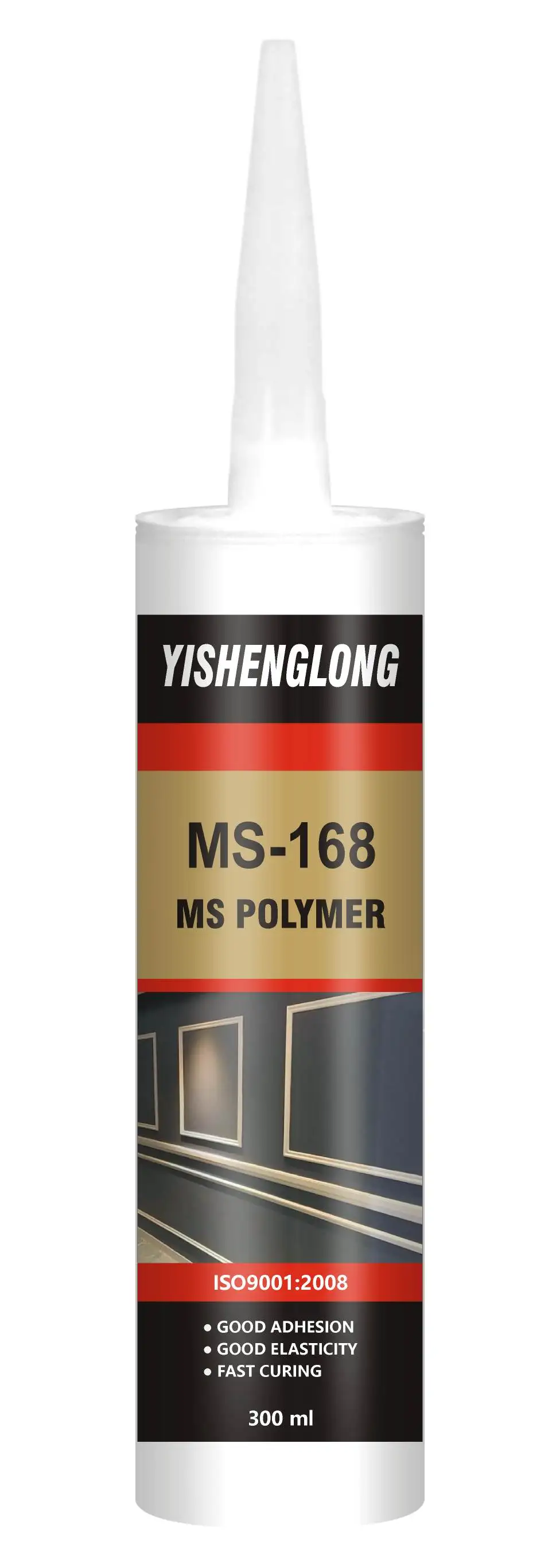MS-168 Brown color fast cure building material  high elastic MS sealant