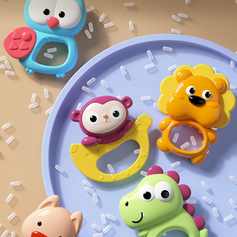 SeaMind Baby Crib Mobile with Music and Light Cute Hanging Crib Toys with Timer Detachable Animals Rattles Nursery Mobiles