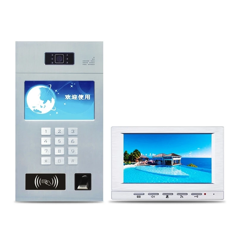 Professional Ip Multi with CE certificate Apartment Video Door Phone Intercom System