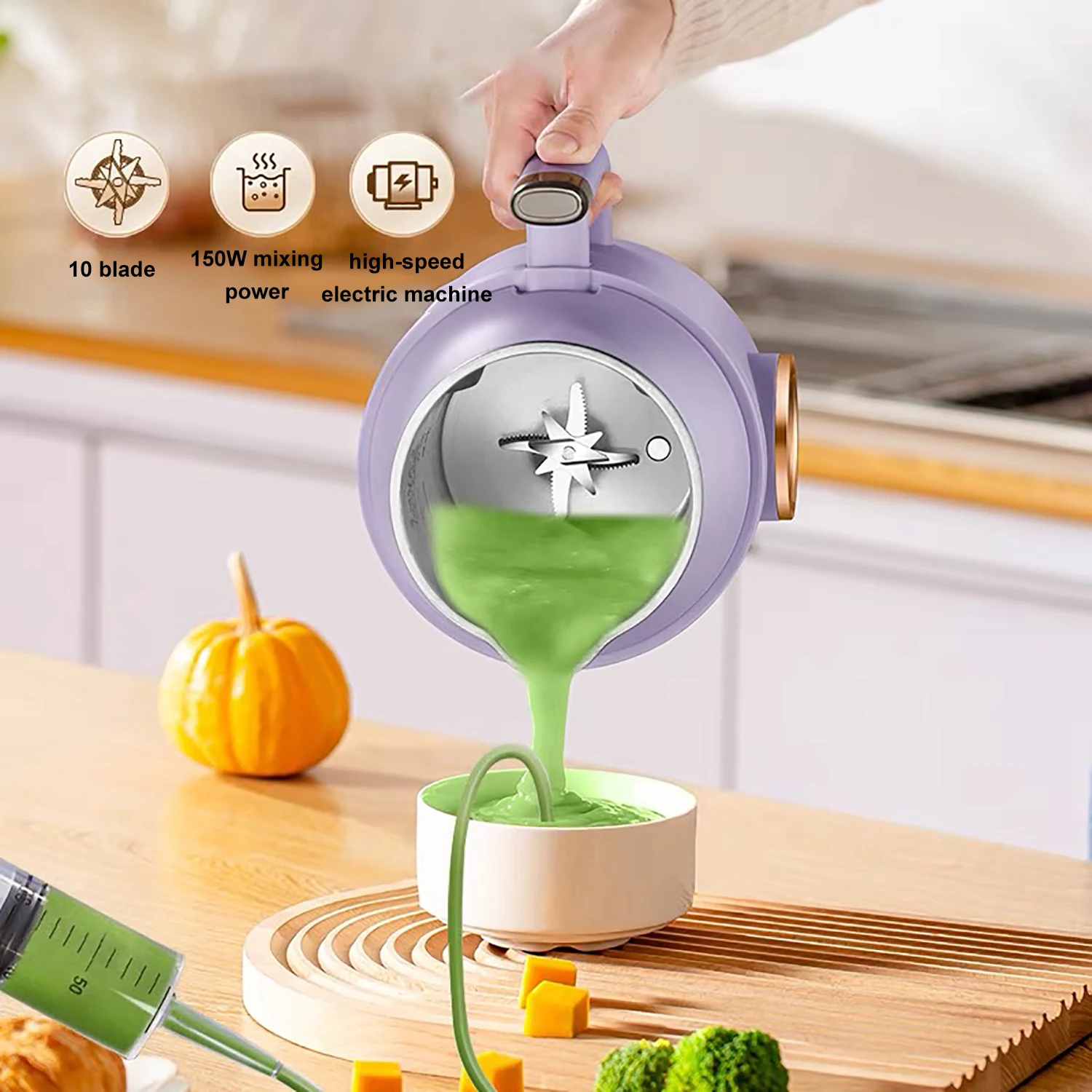 1000ml Multifunctional Automatic 8 in 1 Plant Based Oat Vegan Almond Soy Blender Soymilk Nut Milk Maker Soybean Milk Machine