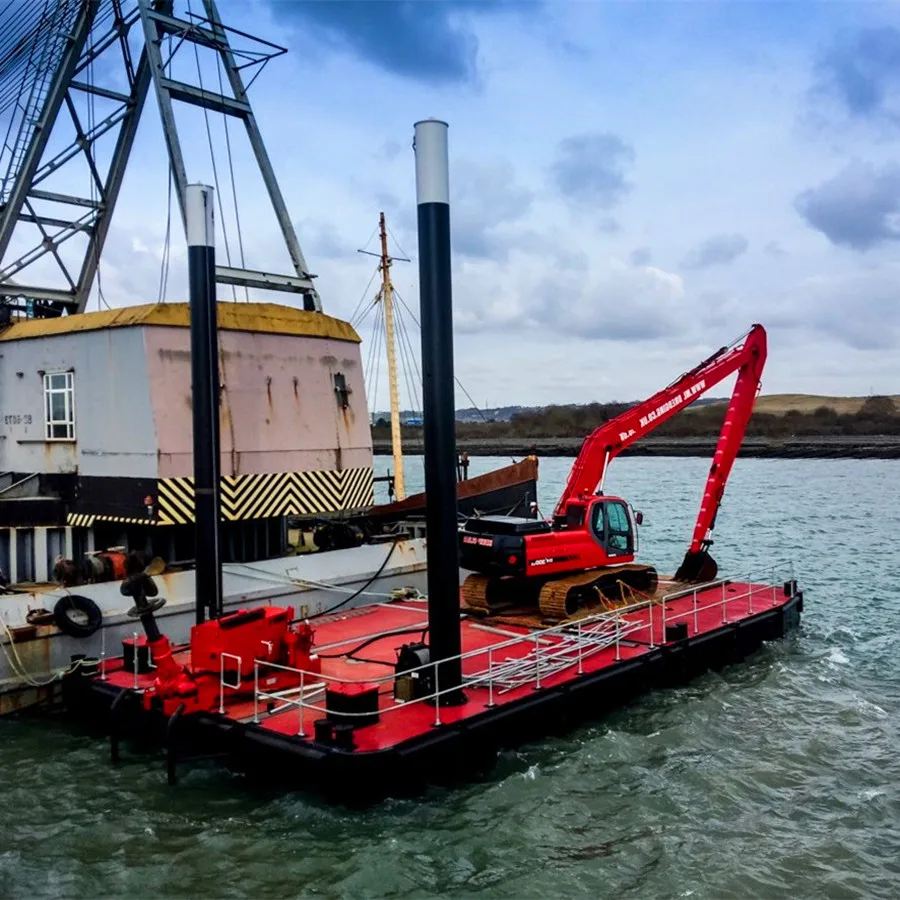 
Sectional Pontoons Barges Platforms System Pontoons Platform Barge manufacturer in stock 