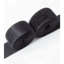 Factory 38mm Fastener Tape 70% polyamide Sticky no Back glue Self Adhesive Hook And Loop With Custom Size And Shapes