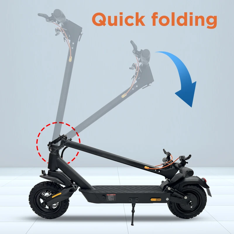 kepow rear drum brake off-road scooter E9GS 500/800w powerful motor max speed 45km/h aluminum alloy electric scooter