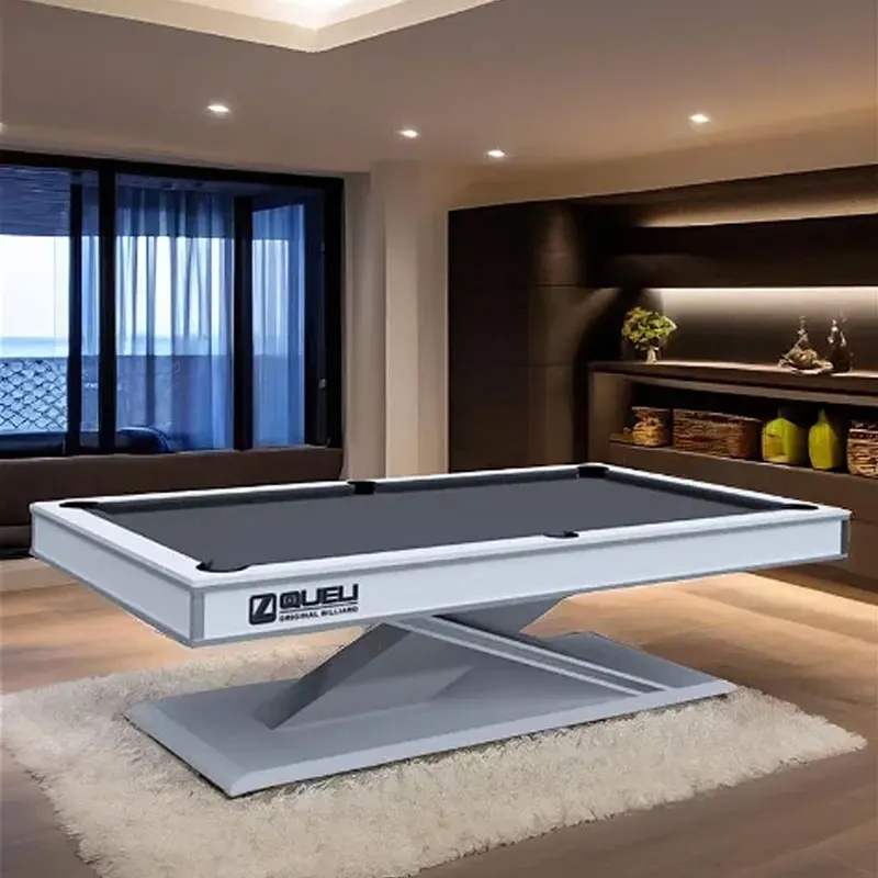 Manufacturer direct sales of modern high-value family game room indoor sports 9-ball, full-size customizable pool table