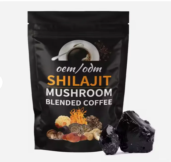 Wholesale Private Label oem odm mushroom mixed powder blend organic mushroom coffee powder complex