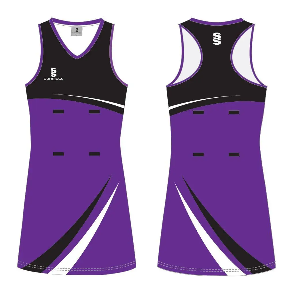 
Custom Made Sublimated Netball Uniforms Dress High Quality Netball Dress 