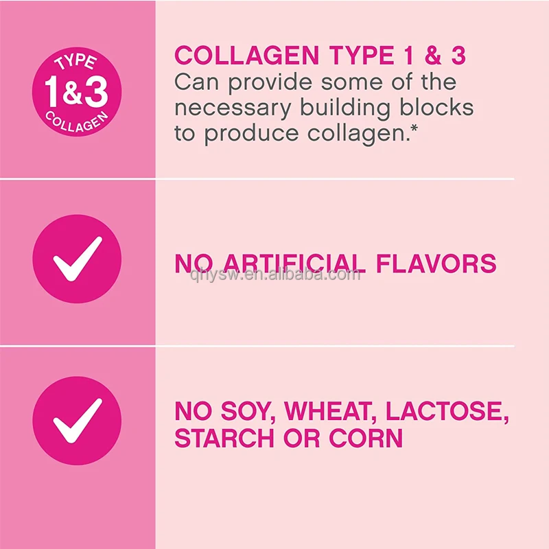 OEM Fish Collagen Peptides Powder Support Bone Joint Health Promotes Hair and Nail Skincare Whitening Collagen Powder Supplement