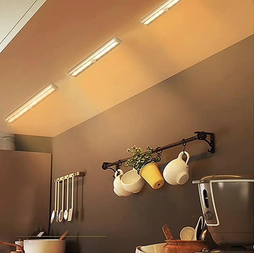 Best wall night lamp cabinet wardrobe kitchen strip TDL7120 smart home products PIR Motion Sensor home closet lighting