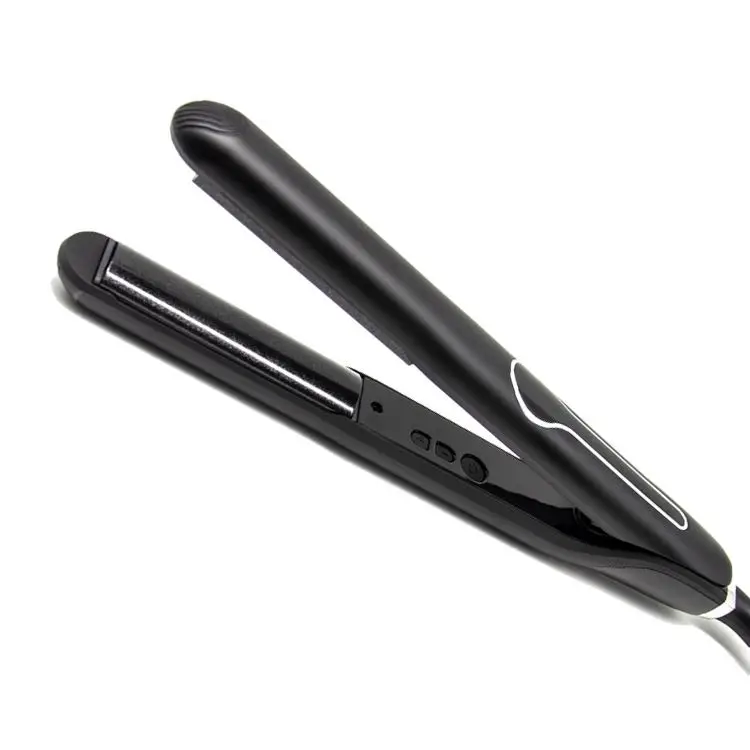 2022 Hottest Models Hair Straightener Multi-functional Pro Flat Iron LED Black Electric Plastic Ceramic 1200W Hand Hair Dryer
