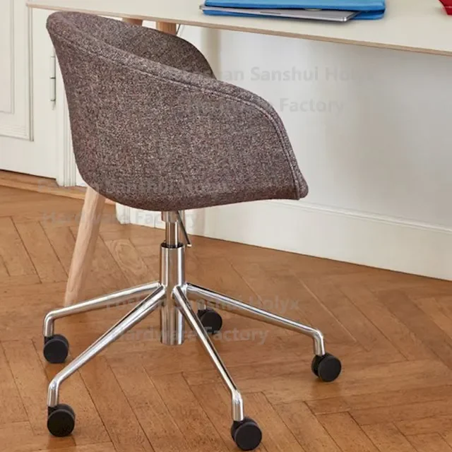 Office Chair Base Parts  5 Five Star Chromed Furniture Frame Chair Legs Base for Swivel Chairs