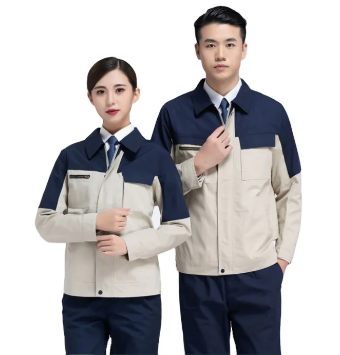 Work clothes set workers wear-resistant work clothes enterprise custom LOGO work clothes
