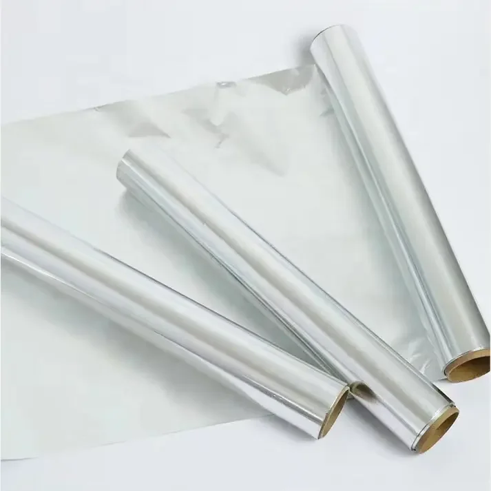 High quality 1100 5052 8011 8079 aluminum foil rolls 300mm aluminum foil roll aluminum foil in roll 10 micro for food packaging