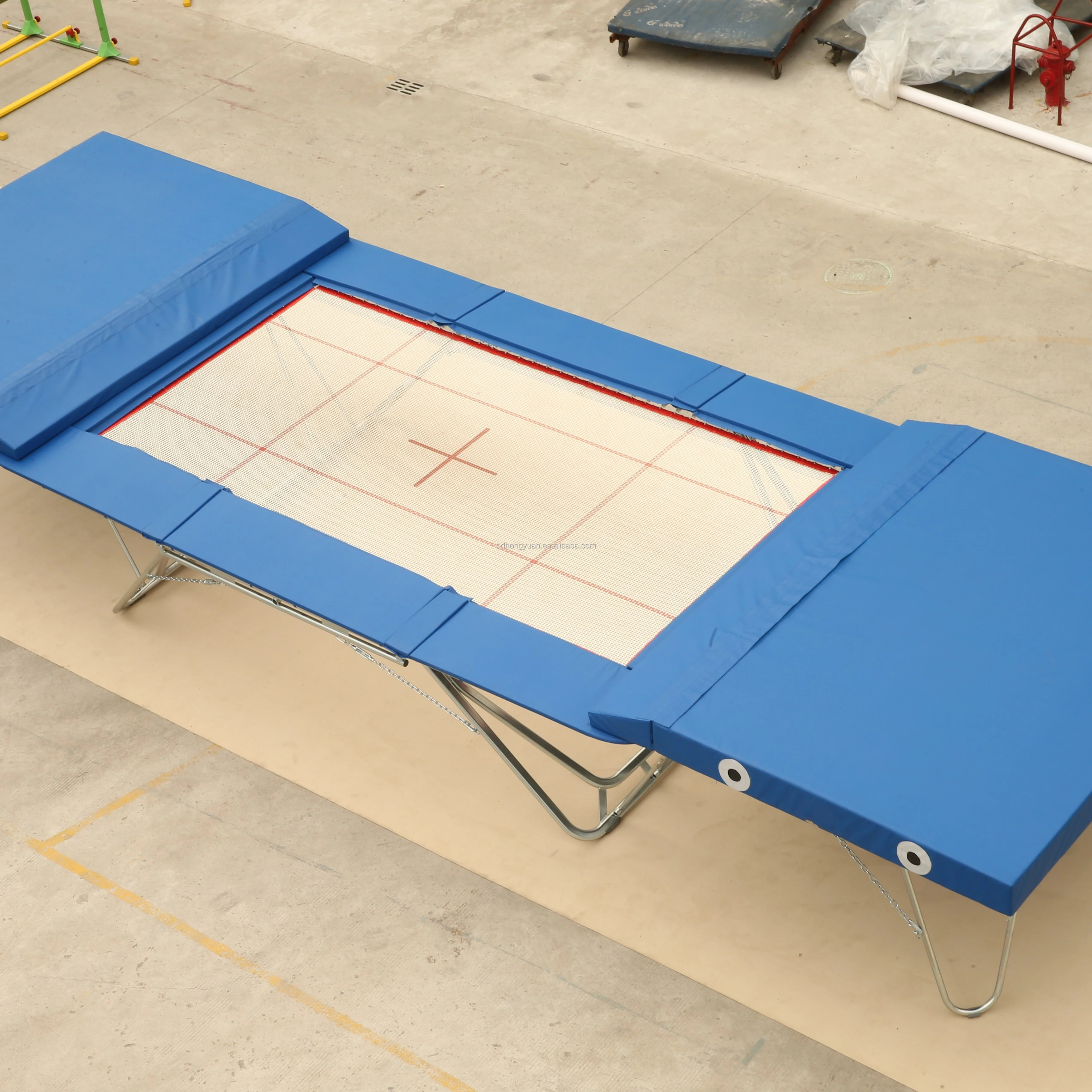 Indoor trampoline daily training gymnastics competitions can be used trampoline