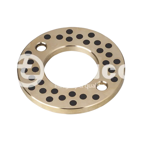 Steel gasket, flat plain brass self-lubricating copper washer