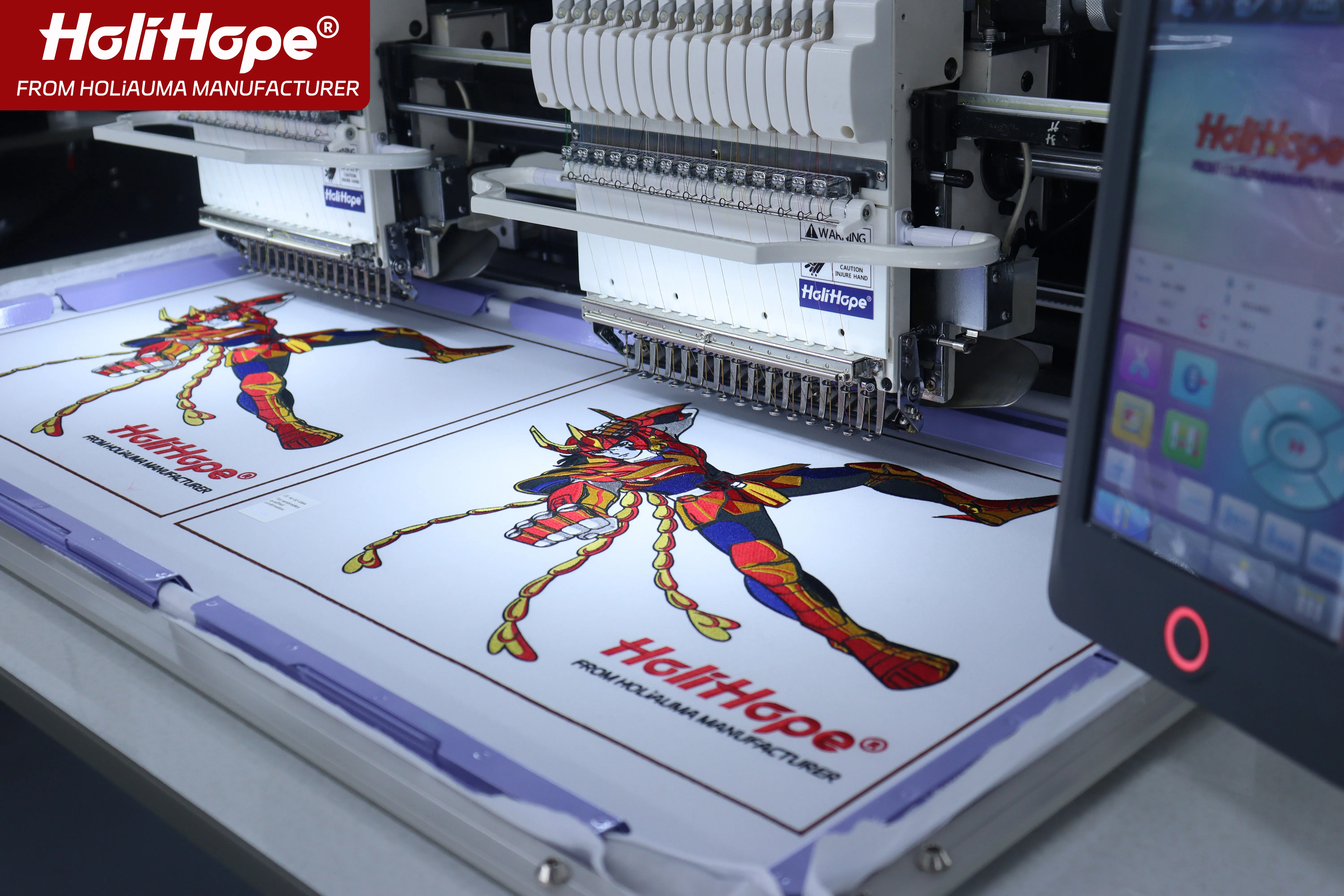 Best Computerized HOLiAUMA hat t-shirt flat Better second hand tajima barudan Embroidery Machine Dahao Wilcom sewing machine