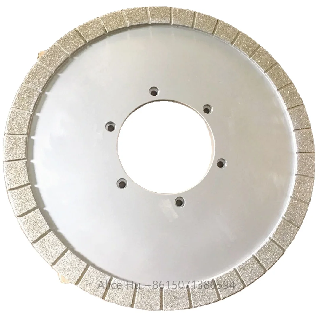 ring wheel car truck diamond electroplated grinding wheel for brake pad grinder arcing machine brake shoes