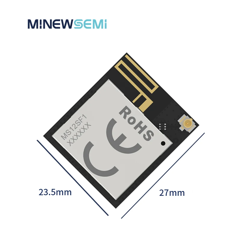 Модуль Wi-Fi MS12SF1 (nRF7002 + nRF5340) комбинированный двухъядерный Низкоэнергетический модуль с поддержкой Wi-Fi 2,4 г/5 г умного дома, городское здание