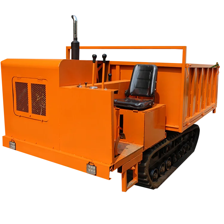 Strong carrying capacity Agricultural crawler dump truck