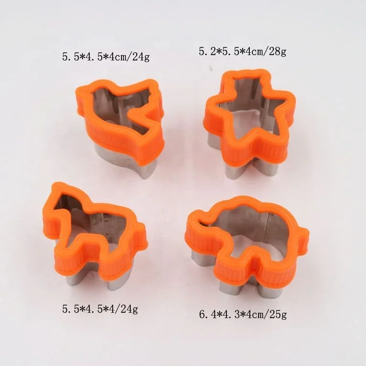 
Kids baking cookie tools 16pcs stainless steel christmas sandwich cookie cutter Mould set 