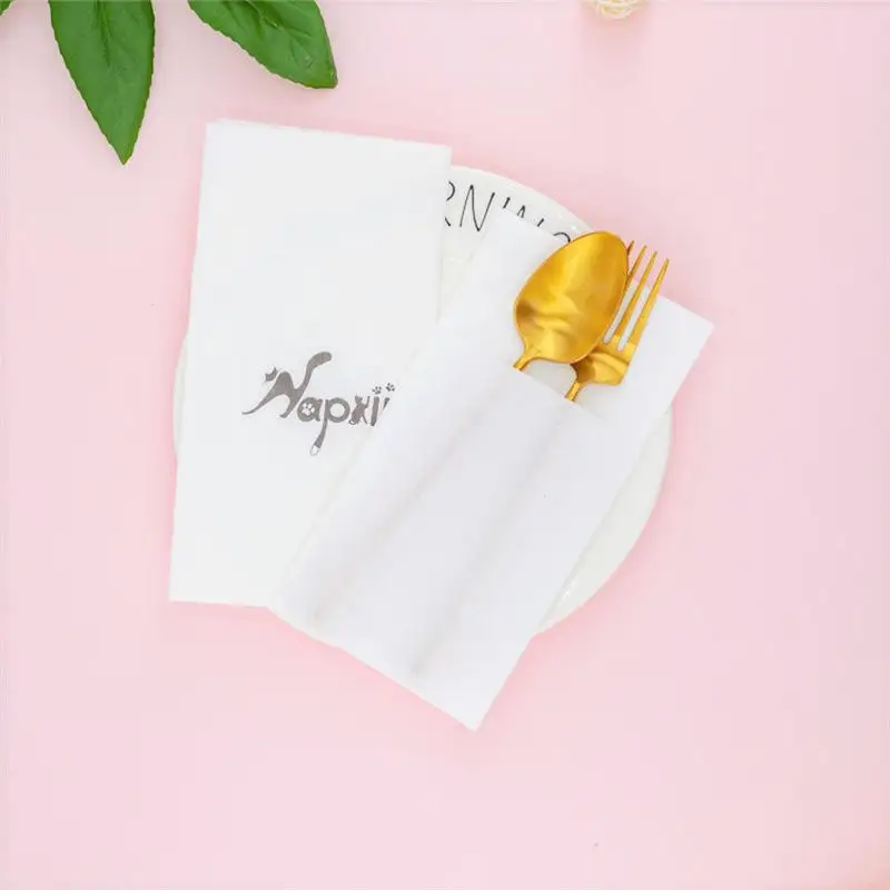 Wholesale Virgin Wood Pulp Decoupage Paper Printed Napkins Printed Paper Napkins